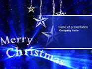 Blue Christmas - Free Presentation Template for Google Slides and PowerPoint | #04182