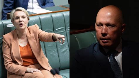 ‘Water off a duck’s back’: Peter Dutton brushes off Labor MP Tanya Plibersek’s ‘Voldemort’ jab ...