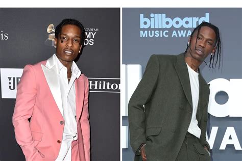 Fans Believe A$AP Rocky Threw Shade At Travis Scott Over Rihanna During ...