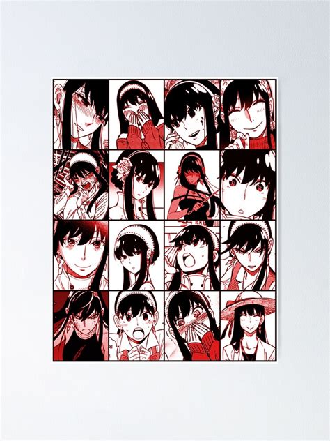 "Yor Forger- Spy x Family manga panels collage" Poster for Sale by Angellinx3 | Redbubble