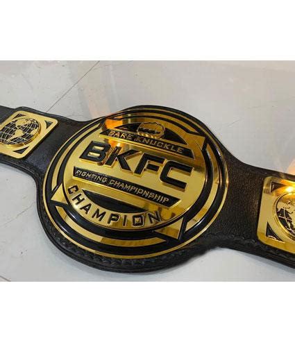 BKFC Bare Knuckle Championship Title Belt