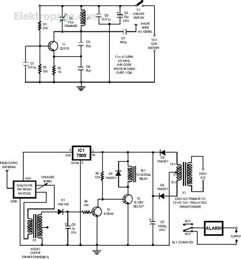 Anti Petrol Theft Alarm Circuit Diagram