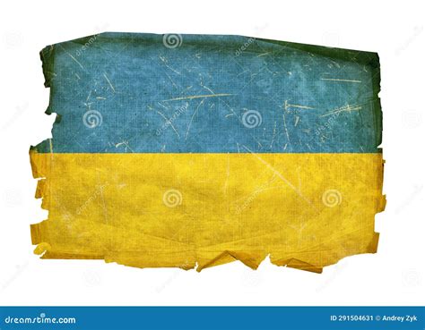 Ukraine Flag old stock image. Image of canvas, dirty - 291504631