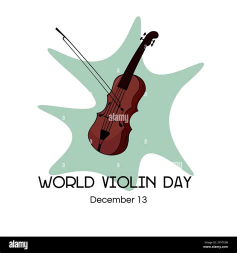 World Music Day with violin vector. Music Day Poster, June 21st Stock ...