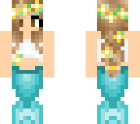 Mermaid/Siren Skin | Minecraft Skin