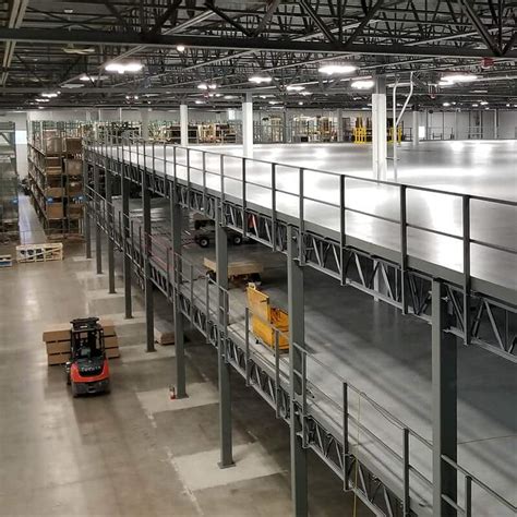 Optimize Space with Warehouse Structures' Steel Mezzanine