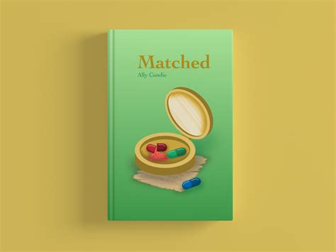 Matched By Ally Condie Book Cover Design by Denitsa Petrova on Dribbble