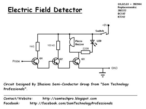 Electric Field Circuit Diagram