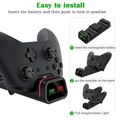 Xbox one Controller Charger,Xbox Controller Charging Station Compatible ...