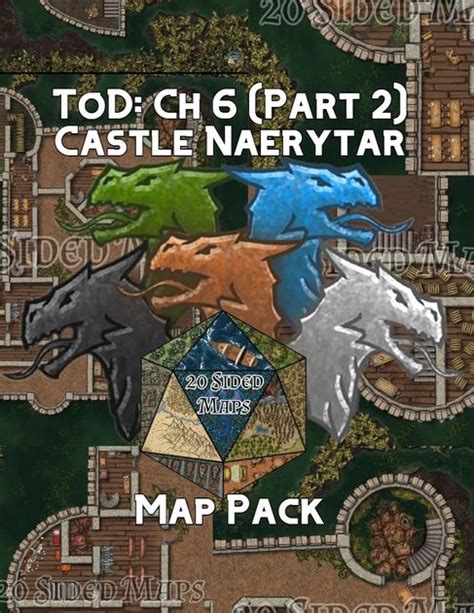 TOD Map Pack Ch 6: Castle Naerytar Part 2 | RPG Item | RPGGeek