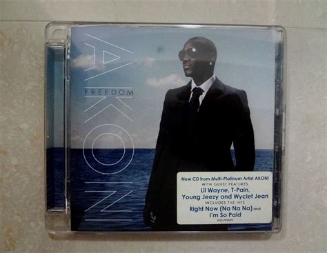 AKON CD Freedom, Hobbies & Toys, Music & Media, CDs & DVDs on Carousell