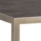 Low Profile Wood & Metal Side Table | West Elm