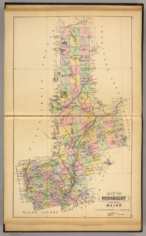 Map of Penobscot County, Maine. (1894) : J.H. Stuart & Co. : Free Download, Borrow, and ...