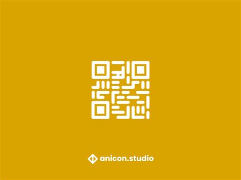 QR code scanner icon by Anicon Studio on Dribbble