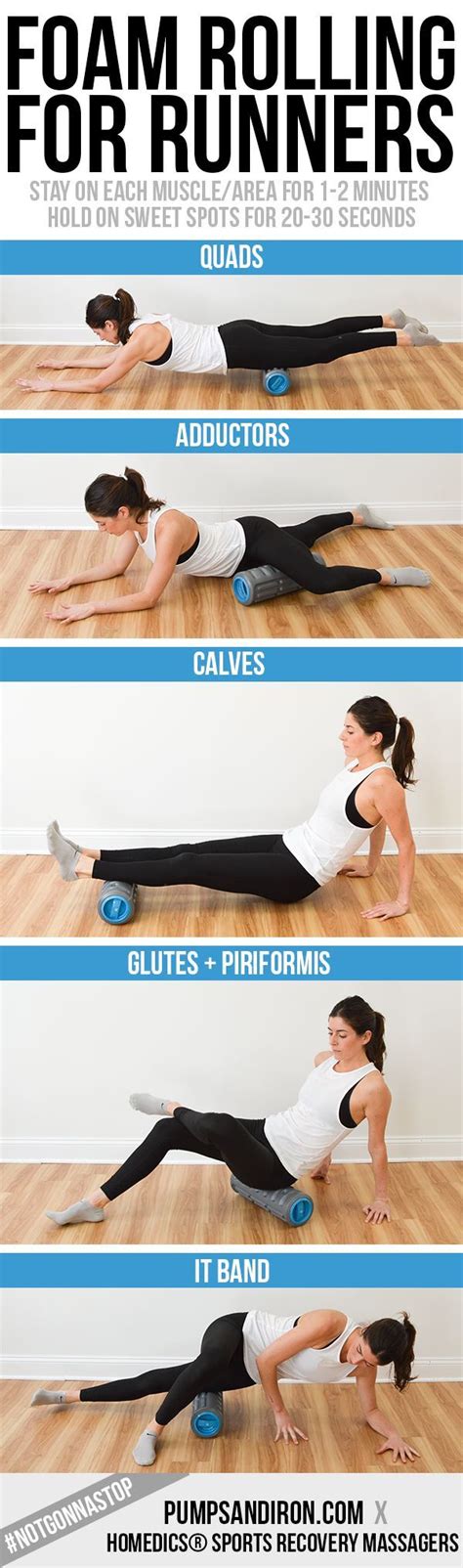 Foam Rolling for Runners | Pumps & Iron | Foam rolling for runners ...