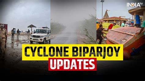 Cyclone Biparjoy: 1,000 villages in Gujarat without power; trees ...