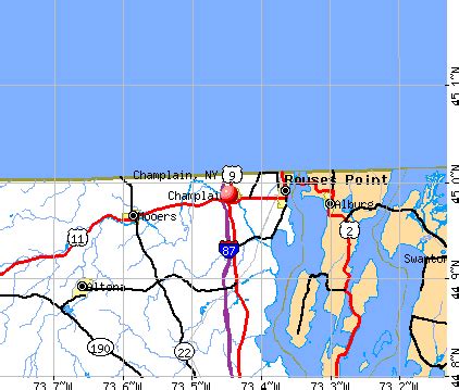 Champlain, New York (NY 12919) profile: population, maps, real estate ...