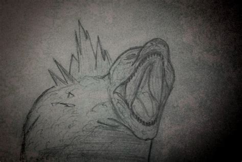 Decided To Draw Godzilla (2014) Roaring : r/GODZILLA