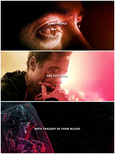 Part of the journey is the end. #tony stark#avengers: endgame # ...