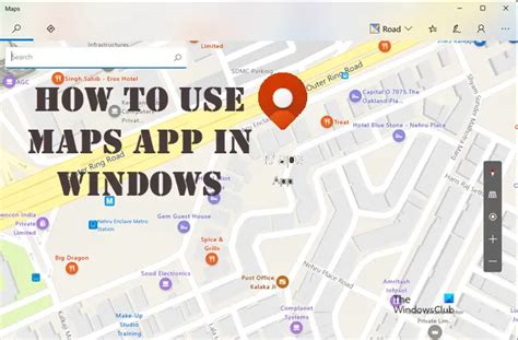 How to use Maps App in Windows 11/10