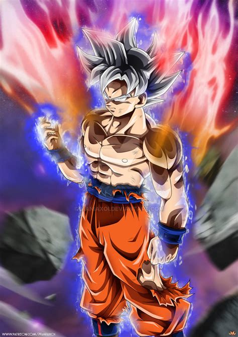 Goku Mastered Ultra Instinct by Maniaxoi on DeviantArt