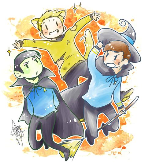 Star Trek Halloween ~! by ABD-illustrates on DeviantArt