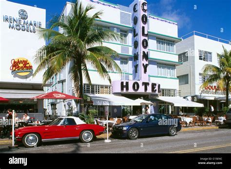 Ocean Drive, Miami Beach, Miami, Florida, USA Stock Photo - Alamy