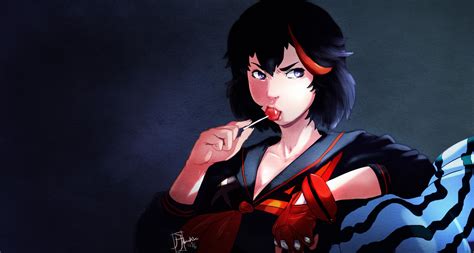 Ryuko matoi fan art Halimunali by Halimunali on DeviantArt