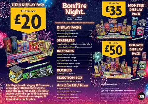 The best firework offers and bundle deals from Aldi, Tesco, Lidl and ...