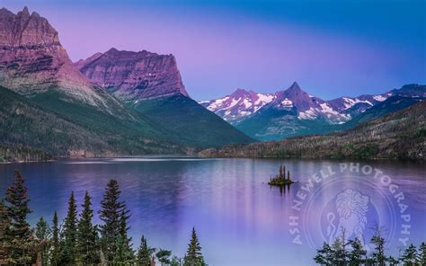 First Light at St Mary Lake – Glacier ... | Glacier national park ...