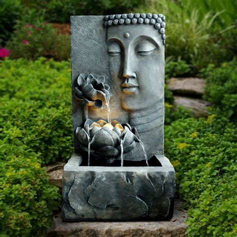 Buddha AD97899-lifestyle | Buddha statue garden, Buddha statue home, Buddha garden