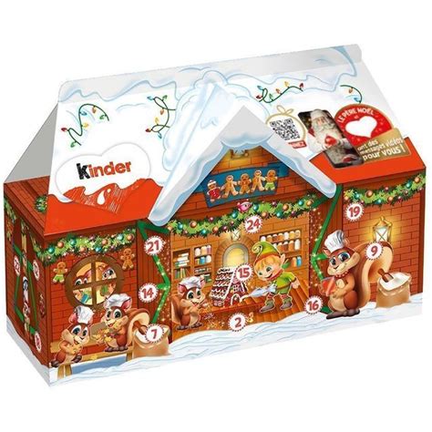 Découvrez les calendriers de l'Avent Kinder - Elle