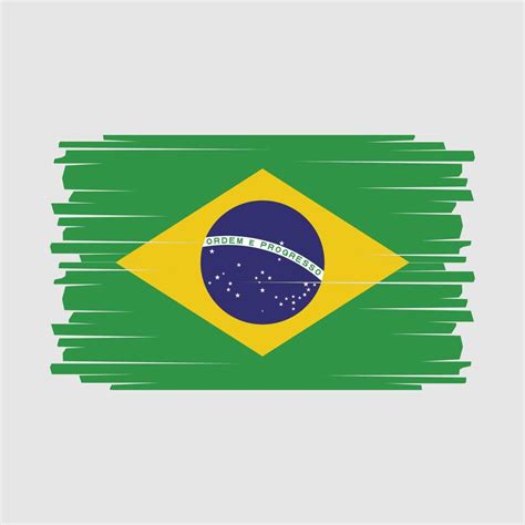 Brazil Flag Vector 21974675 Vector Art at Vecteezy