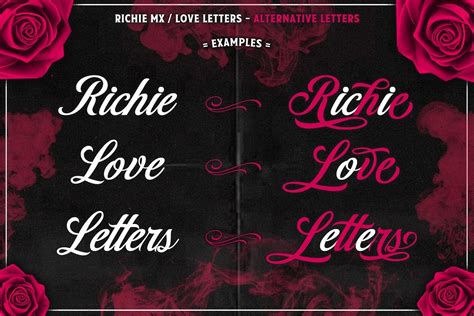 Love Letters Script Font - Dafont Free