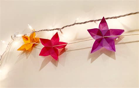 Origami Flower Garland Paper Garland Modular Cherry Blossom | Etsy | Origami flowers, Flower ...