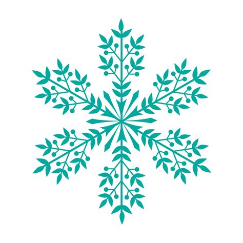 Christmas snowflakes clipart design 26273402 Vector Art at Vecteezy