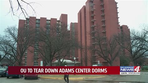 OU to tear down Adams Center dorms – KFOR.com Oklahoma City