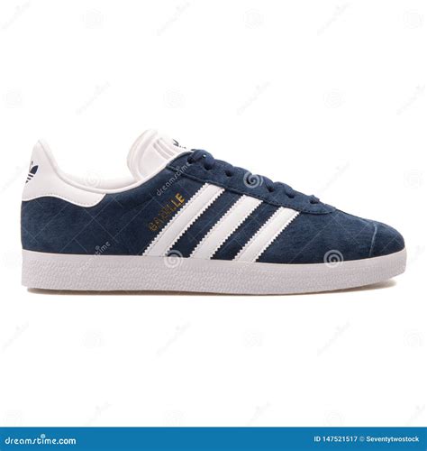 Adidas Gazelle Navy Blue Sneaker Editorial Photography - Image of ...