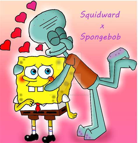 Squidward x Spongebob by VOLTAREVILGIRL on DeviantArt