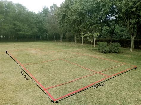 Badminton Court Markings, Portable, Outdoor, Doubles - Wow Online Store ...