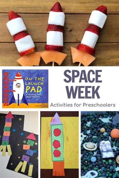 Space Week for Preschoolers Featuring On the Launch Pad