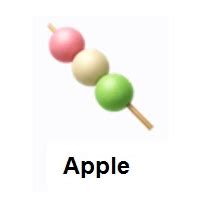 🍡 Dango Emoji in 2020 | Emoji, Emoji design, Ice cream cocktails