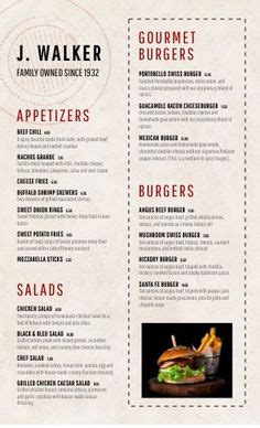 64 American Menus ideas | menu maker, menu template, menu