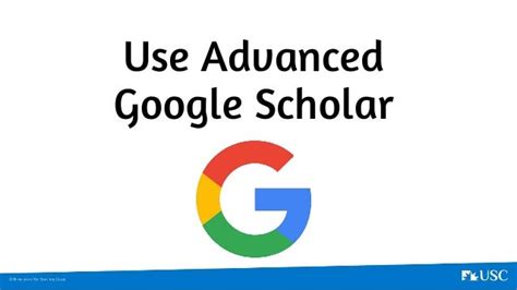 Advanced search Google Scholar