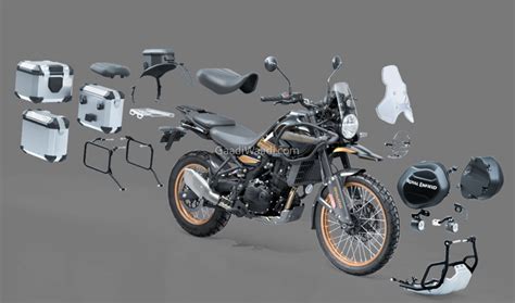 Royal Enfield Himalayan 450 Accessories Price List Out: Details - Bedaryo.com