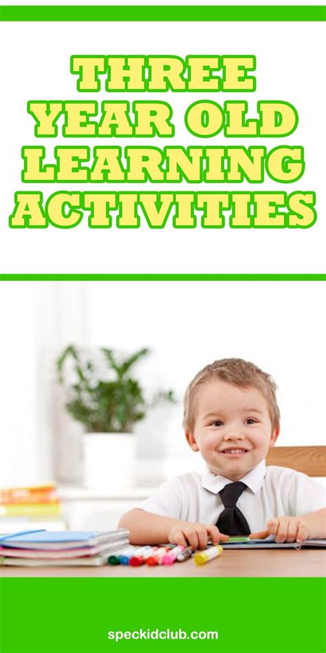 Three Year Old Development Learning Activities | Learning activities ...