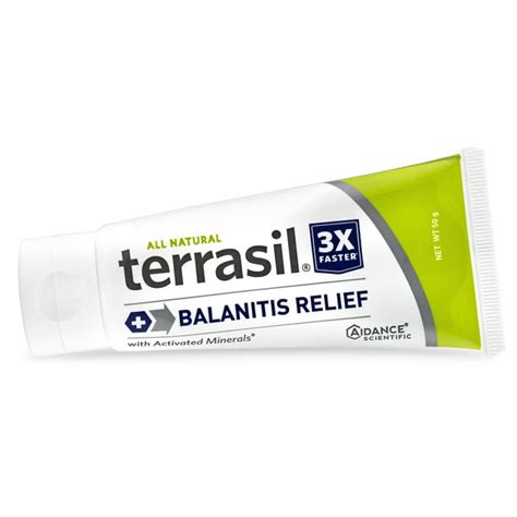 Terrasil® Balanitis Relief Ointment with All-Natural Activated Minerals® Gently Soothes ...