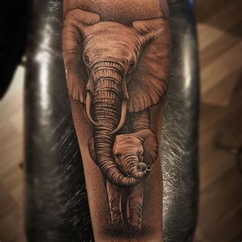 Cute Baby Elephant Tattoos