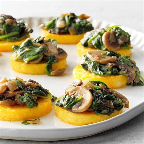 Polenta with Mushrooms and Spinach Recipe: How to Make It