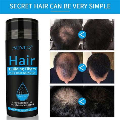 Hair Powder Fibers for Thinning Hair & Hair Loss, Waterproof Hair ...